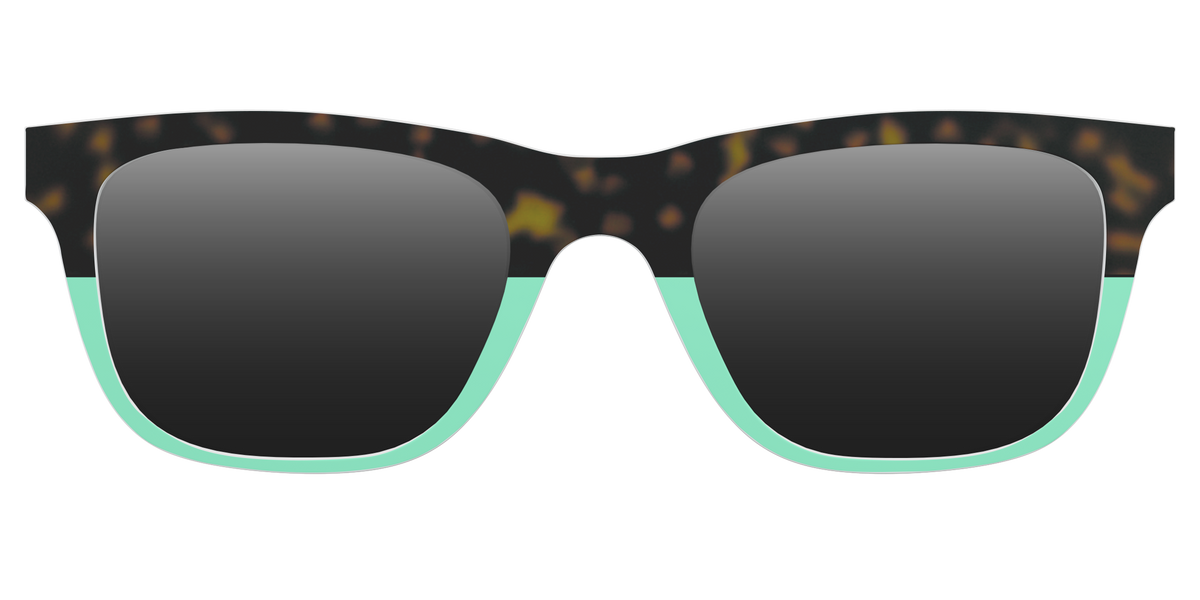 The Polarized Matcha Split Sun Top