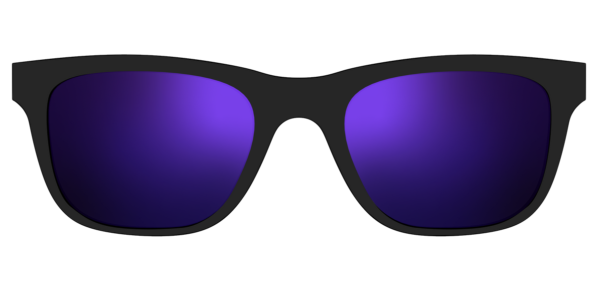 The Polarized Purple Reflective Sun Top