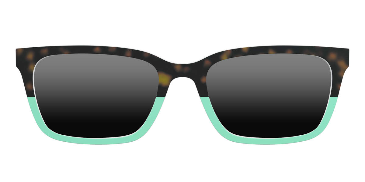 The Polarized Matcha Split Sun Top
