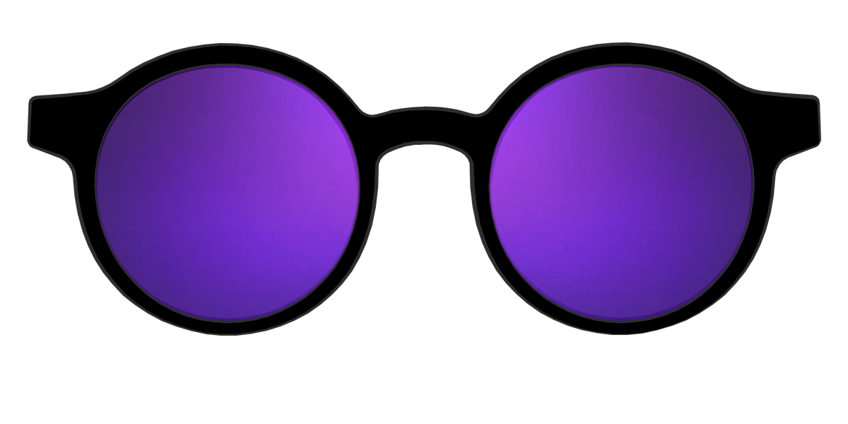 The Polarized Purple Reflective Sun Top