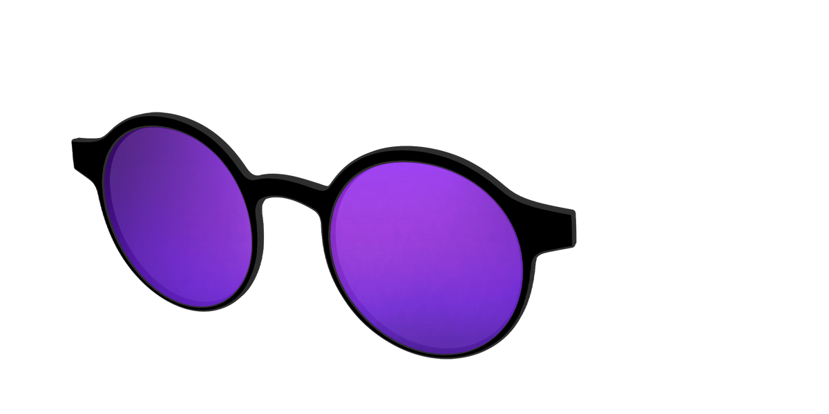 The Polarized Purple Reflective Sun Top
