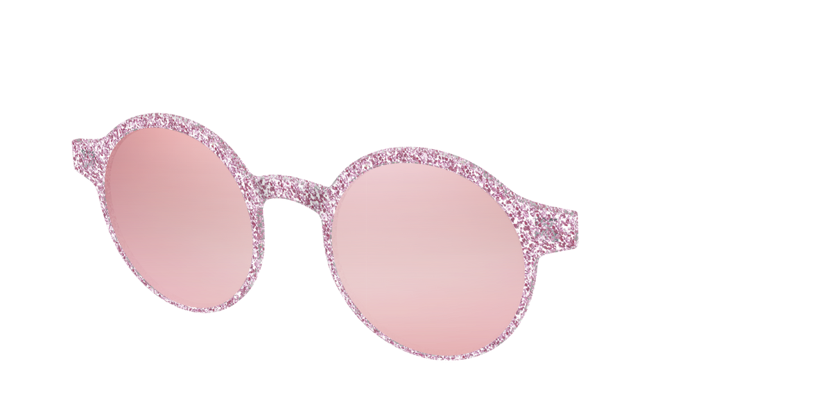 The Polarized Rose Gold Sparkle Sun Top
