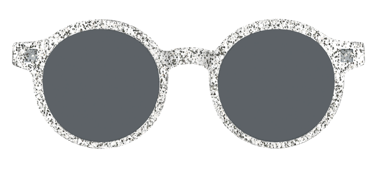 The Polarized Silver Sparkle Sun Top