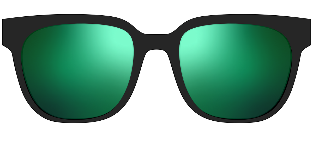 The Polarized Green Reflective Sun Top