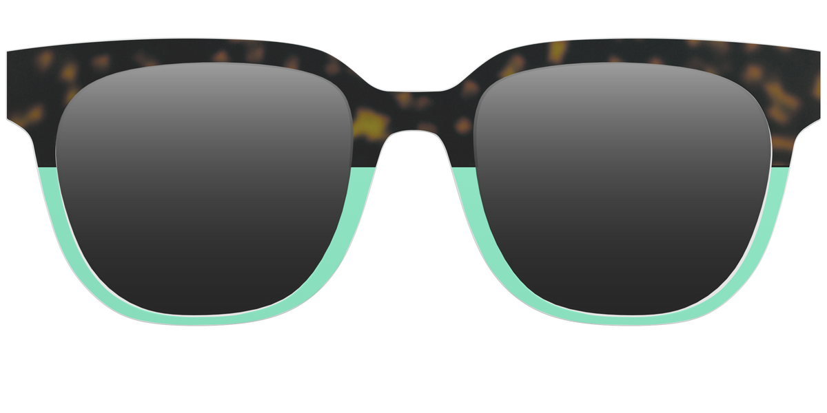 The Polarized Matcha Split Sun Top