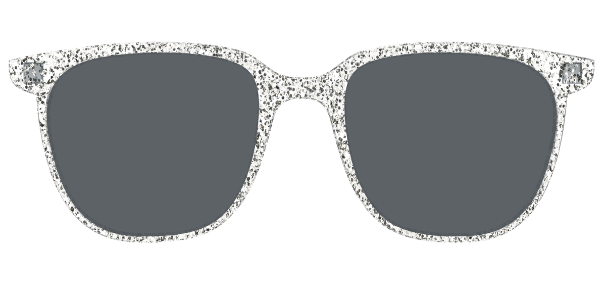 The Polarized Silver Sparkle Sun Top