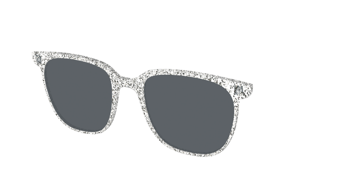 The Polarized Silver Sparkle Sun Top