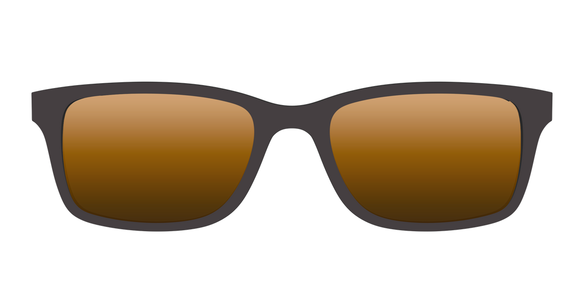 The Polarized Gold Reflective Sun Top
