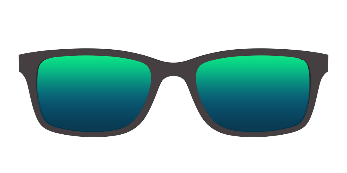 The Polarized Green Reflective Sun Top