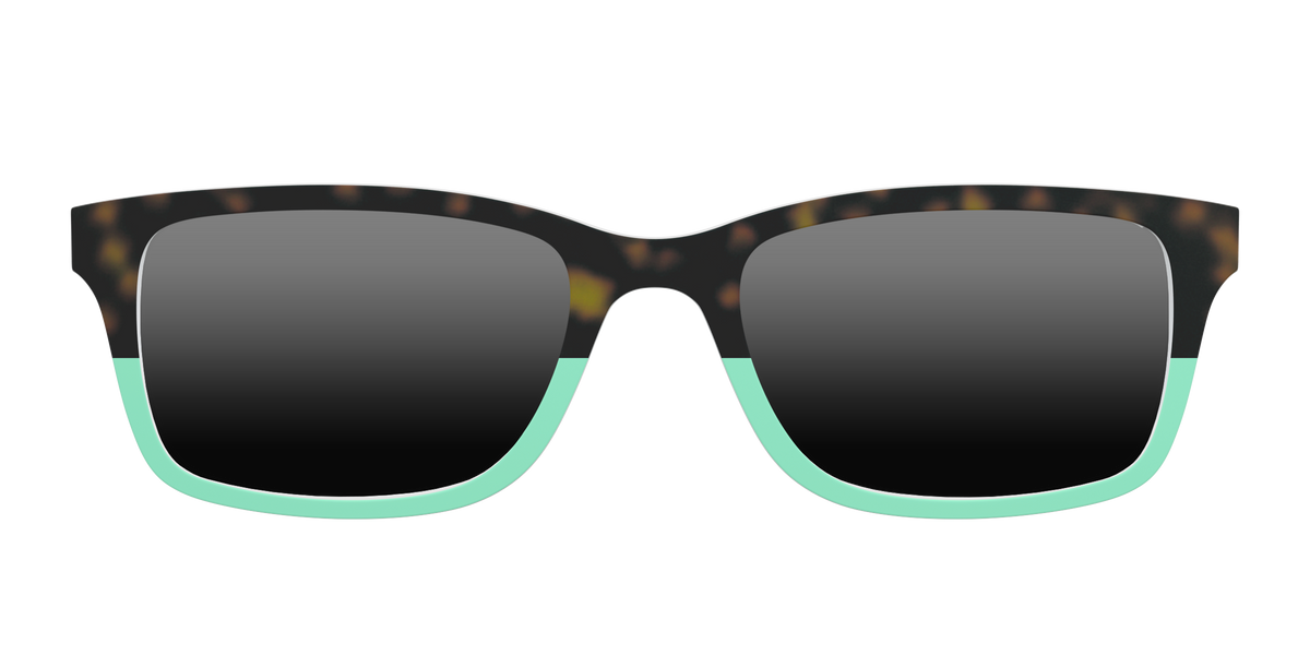 The Polarized Matcha Split Sun Top