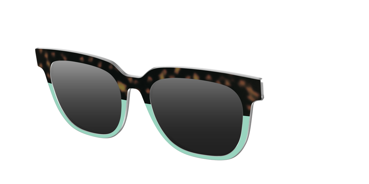The Polarized Matcha Split Sun Top