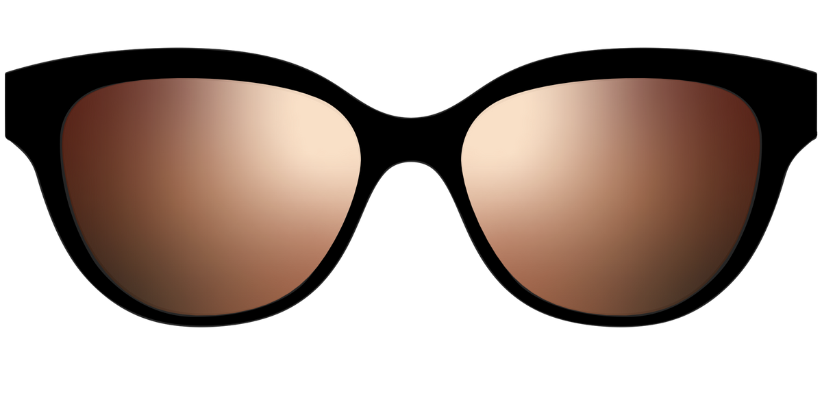 The Polarized Gold Reflective Sun Top
