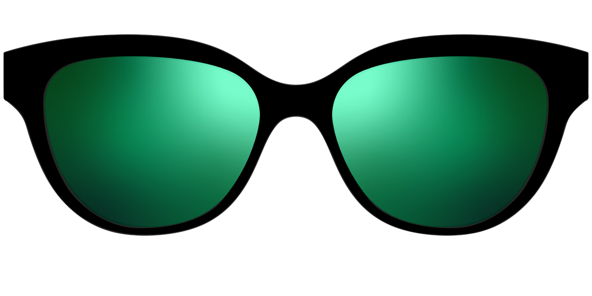 The Polarized Green Reflective Sun Top