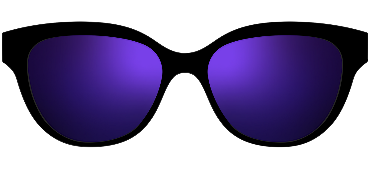 The Polarized Purple Reflective Sun Top