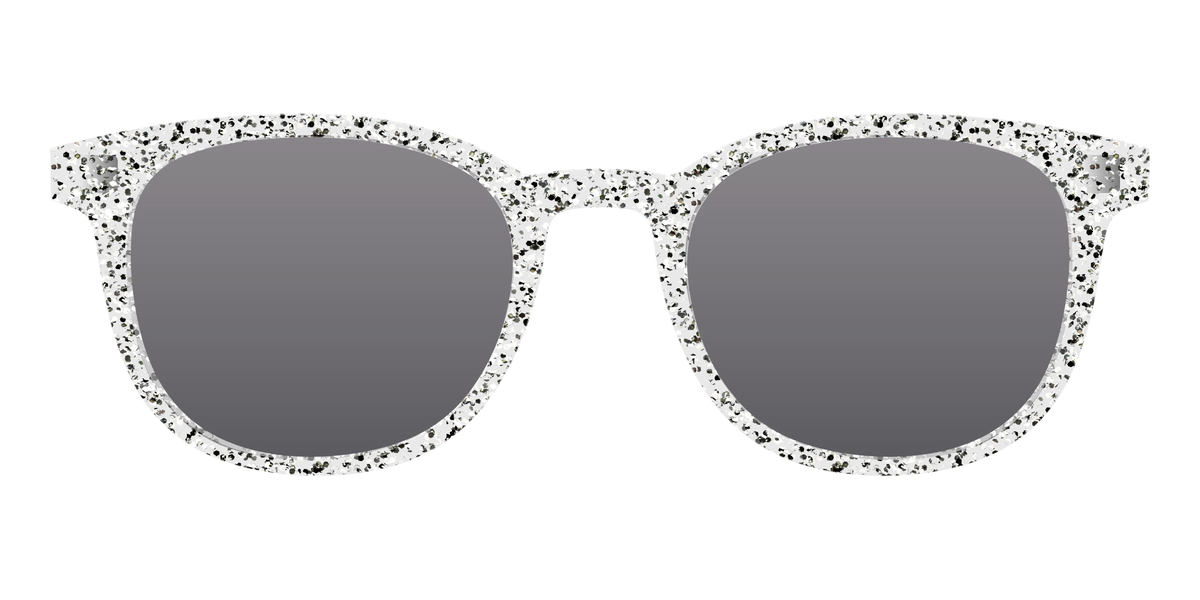 The Polarized Silver Sparkle Sun Top