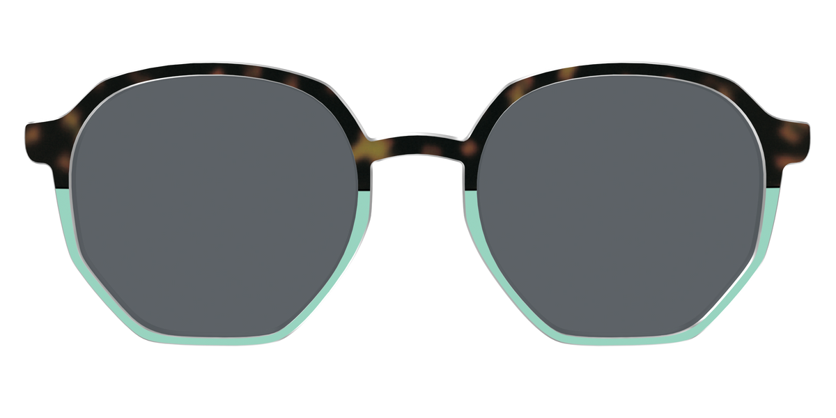 The Polarized Matcha Split Sun Top