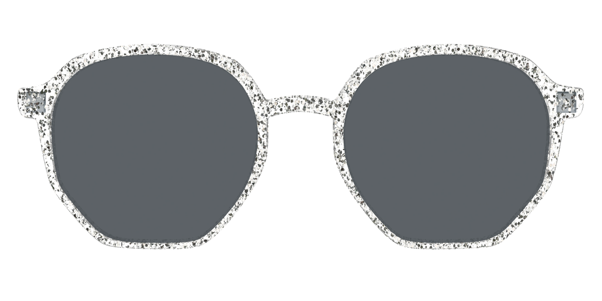 The Polarized Silver Sparkle Sun Top