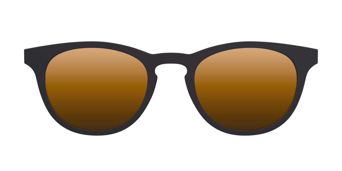 The Polarized Gold Reflective Sun Top