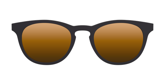 The Polarized Gold Reflective Sun Top