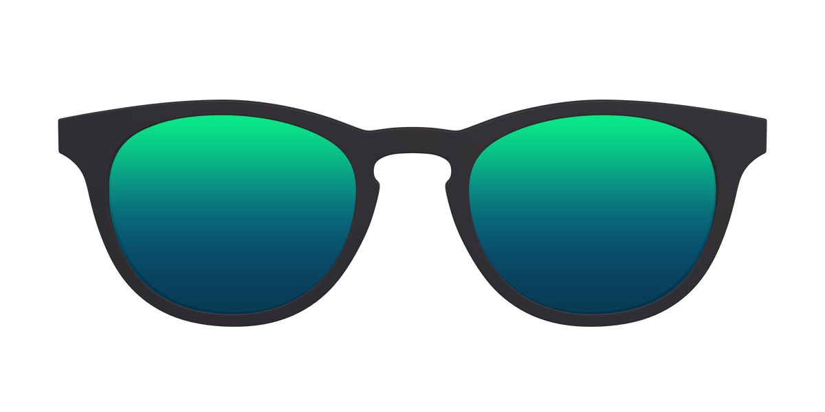 The Polarized Green Reflective Sun Top