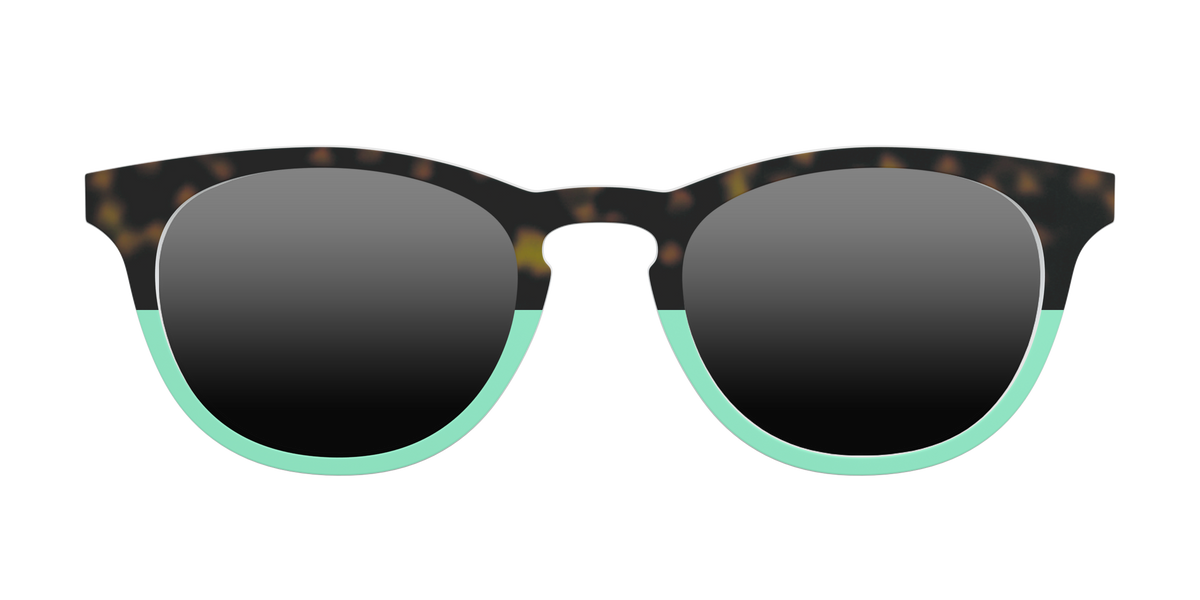 The Polarized Matcha Split Sun Top