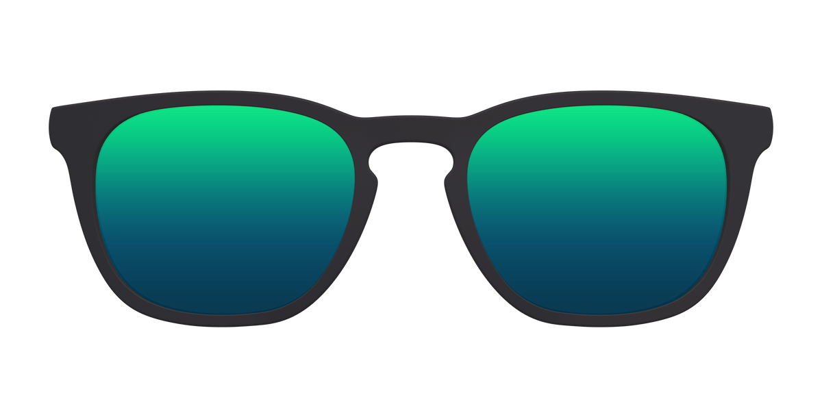 The Polarized Green Reflective Sun Top
