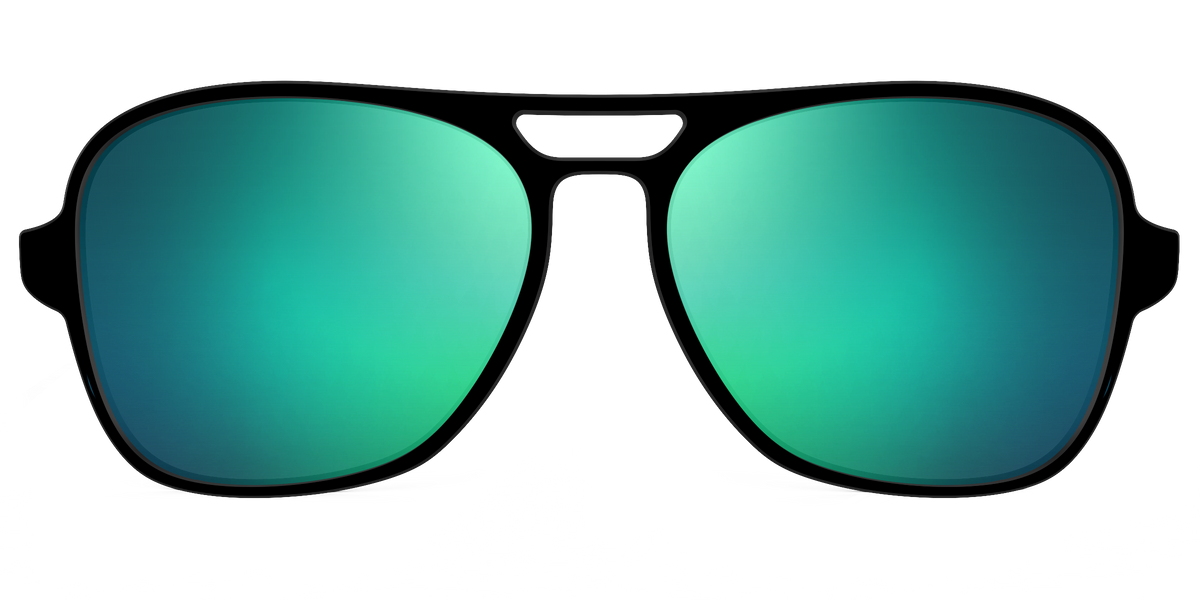 The Polarized Green Reflective Sun Top