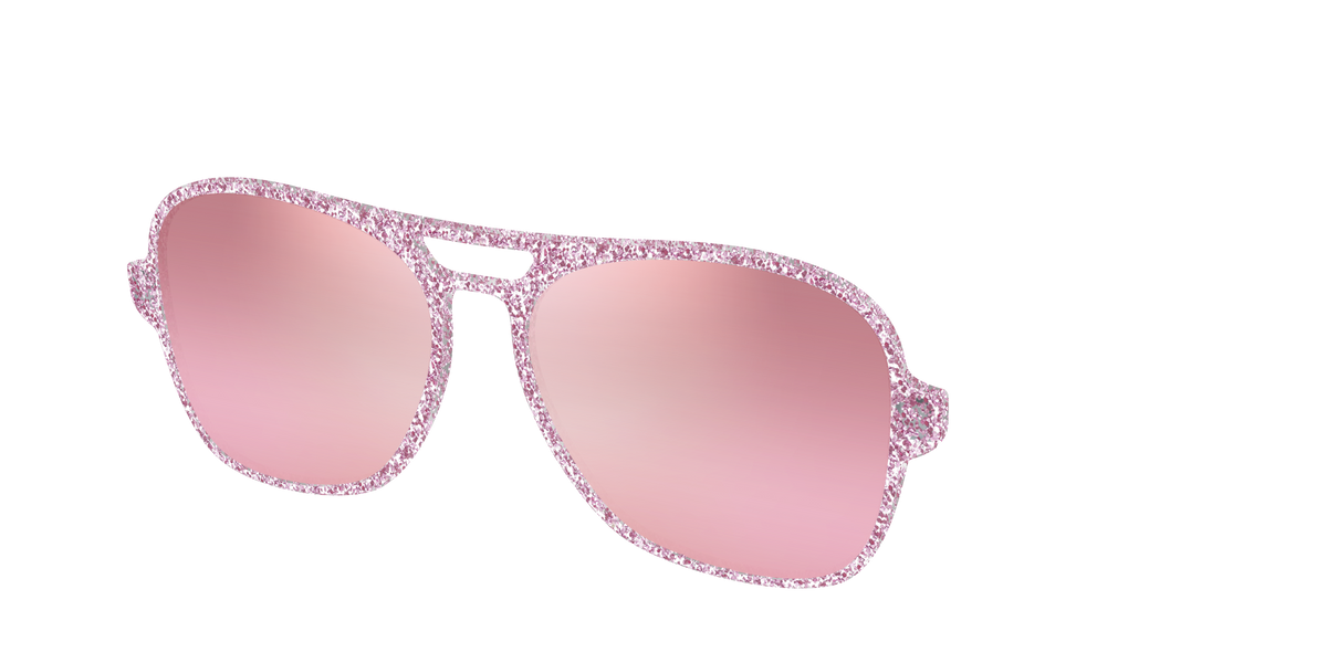The Polarized Rose Gold Sparkle Sun Top