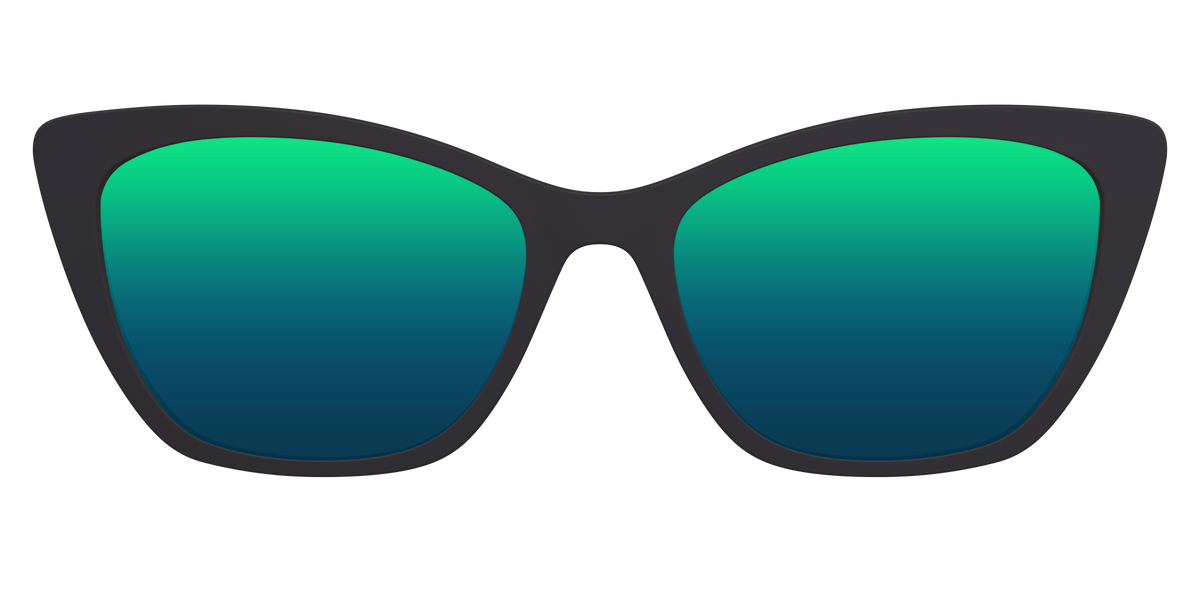 The Polarized Green Reflective Sun Top