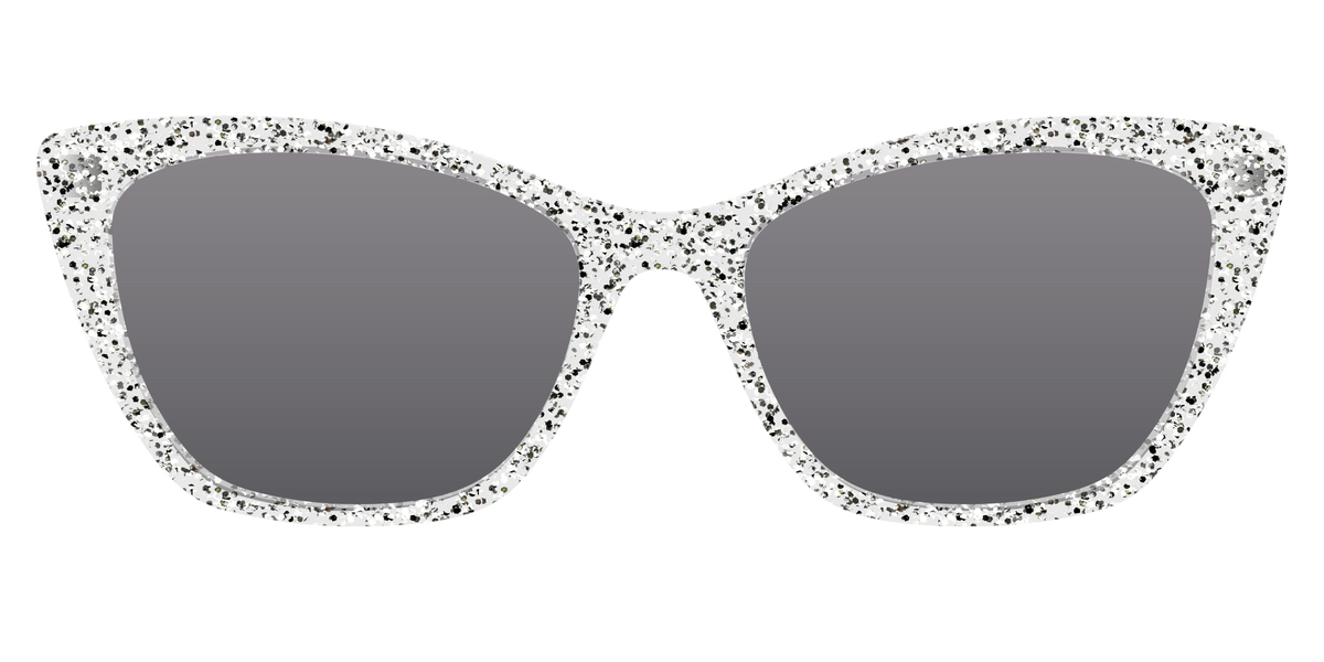 The Polarized Silver Sparkle Sun Top