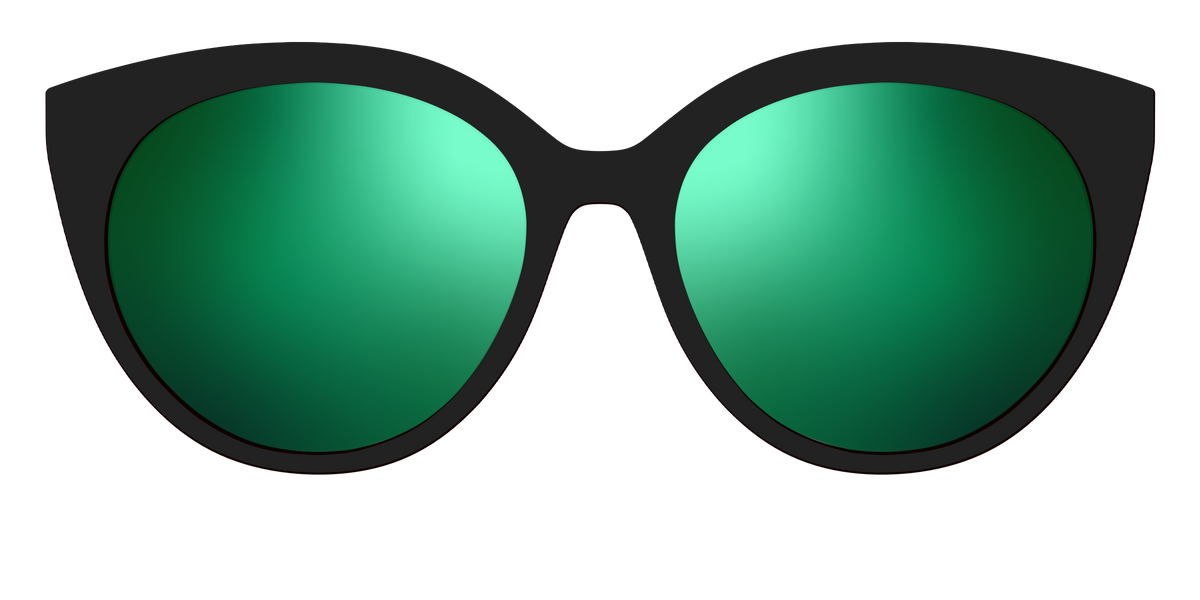 The Polarized Green Reflective Sun Top