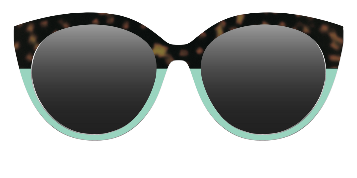 The Polarized Matcha Split Sun Top