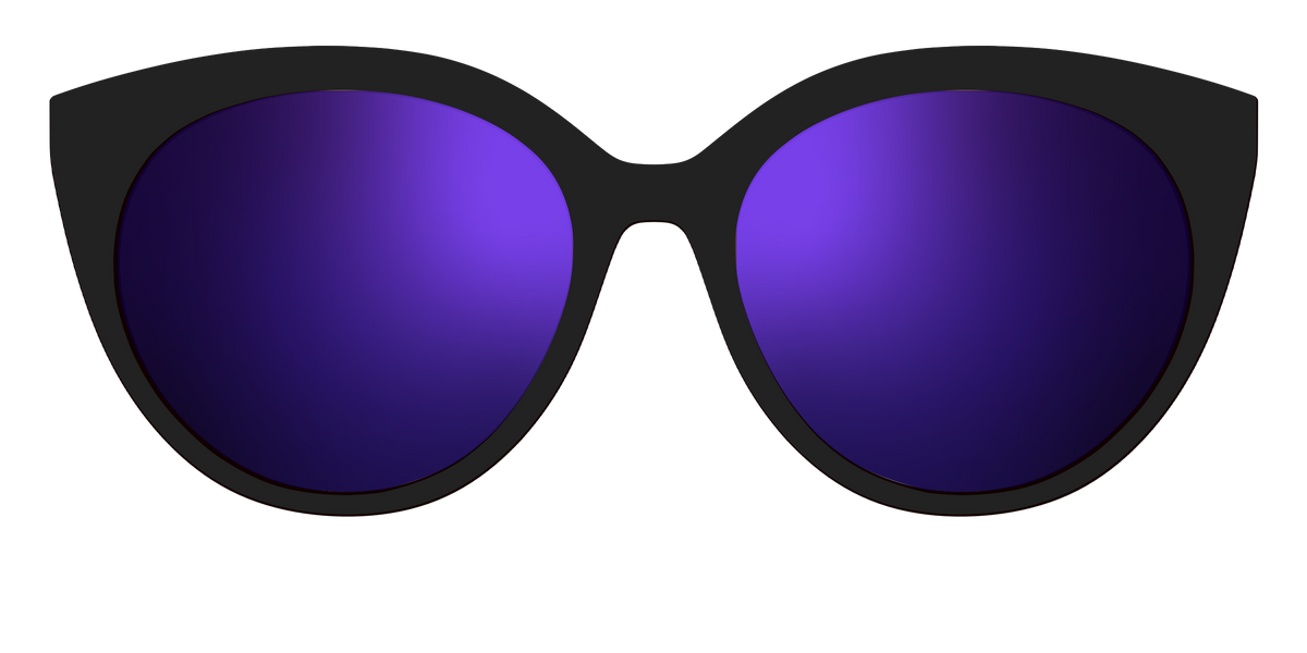 The Polarized Purple Reflective Sun Top